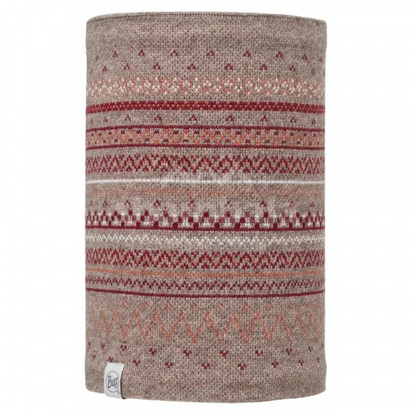 Шарф-труба Buff Knitted & Polar Neckwarmer Edna, Fossil - фото-1