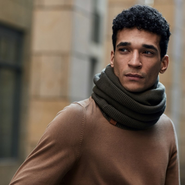 Шарф-труба Buff Knitted Collar Francis, Bark - фото