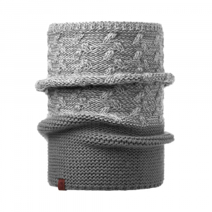 Шарф-труба Buff Knitted Collar Kiam, Grey - фото
