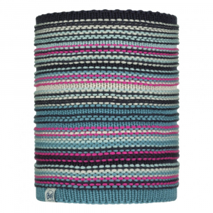 Шарф-труба дитячий Buff Knitted & Fleece Neckwarmer Amity, Night Blue - фото