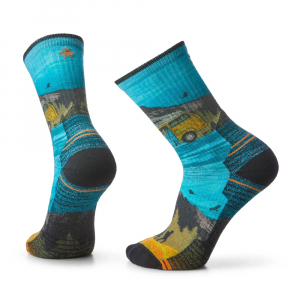 Шкарпетки чоловічі Smartwool Hike Light Cushion Great Excursion Print Crew - фото