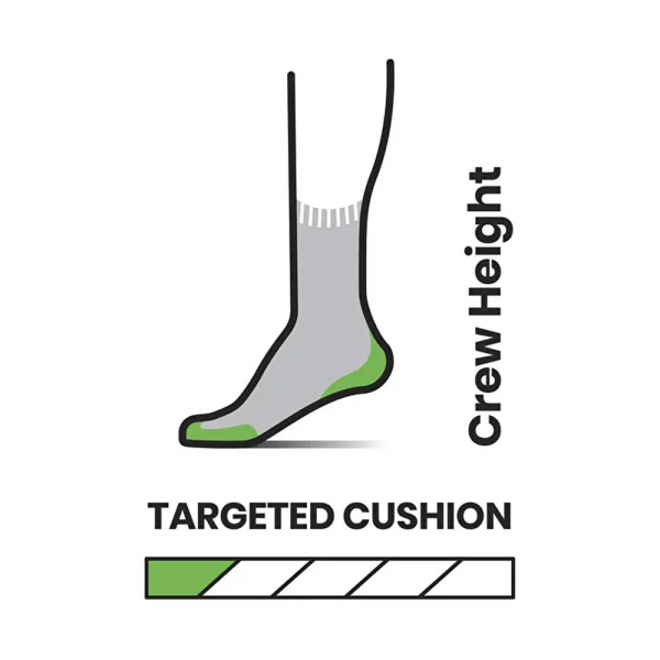 Шкарпетки чоловічі Smartwool Hike Targeted Cushion Crew - фото