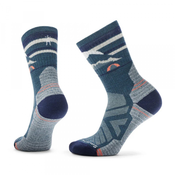 Шкарпетки жіночі Smartwool Women's Hike Light Cushion Mountain Moon Crew - фото-1