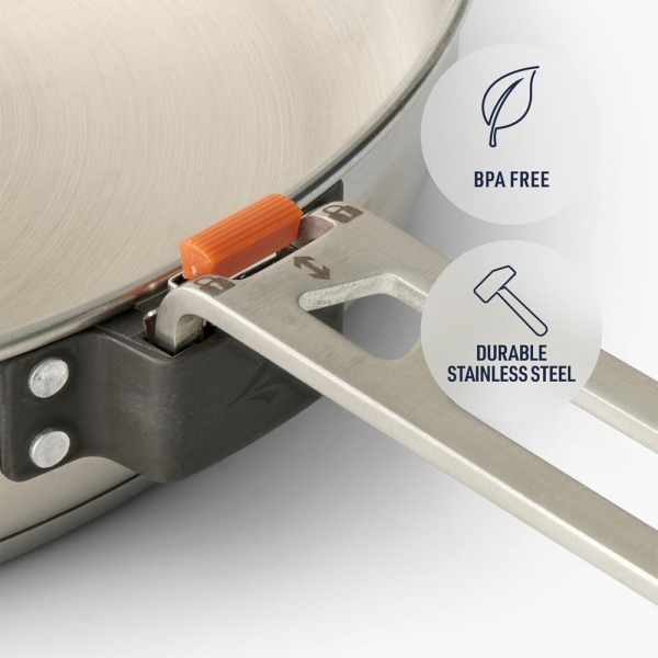 Сковорідка Sea to Summit Detour Stainless Steel Pan 10'' - фото