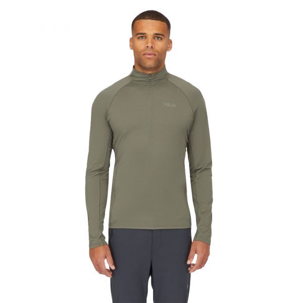 Футболка з довгим рукавом чоловіча Rab Sonic LS Zip - фото-1