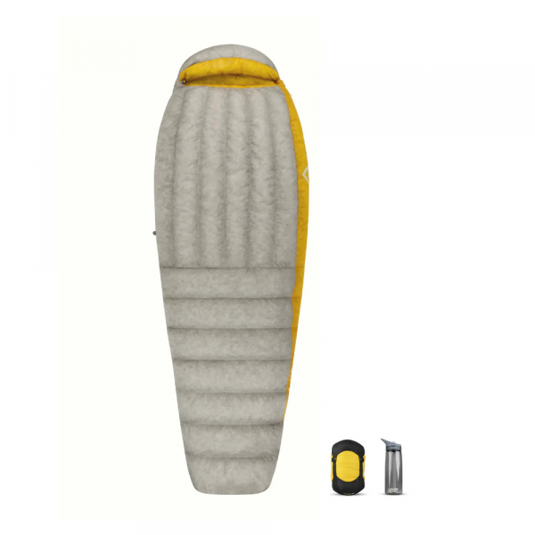 Спальник Spark SpIII 2019 Left Zip, Light Gray/Yellow, Long - фото