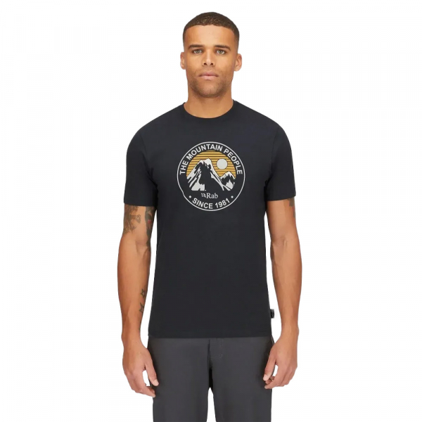 Футболка чоловіча Rab Stance Alpine Peak - фото-1