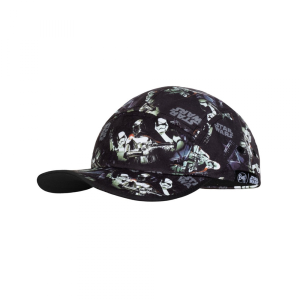 STAR WARS KIDS 5 PANELS CAP first order black (STAR WARS KIDS 5 PANELS CAP first order black) - фото-1