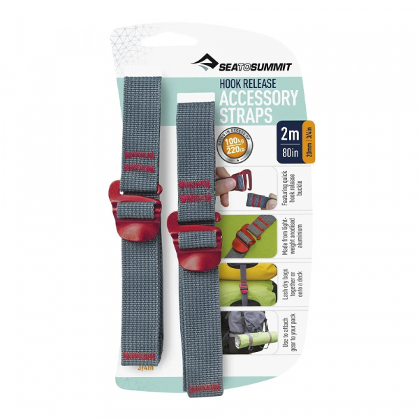 Стяжний ремінь Sea to Summit Accessory Strap With Hook Buckle 20 mm - фото-1