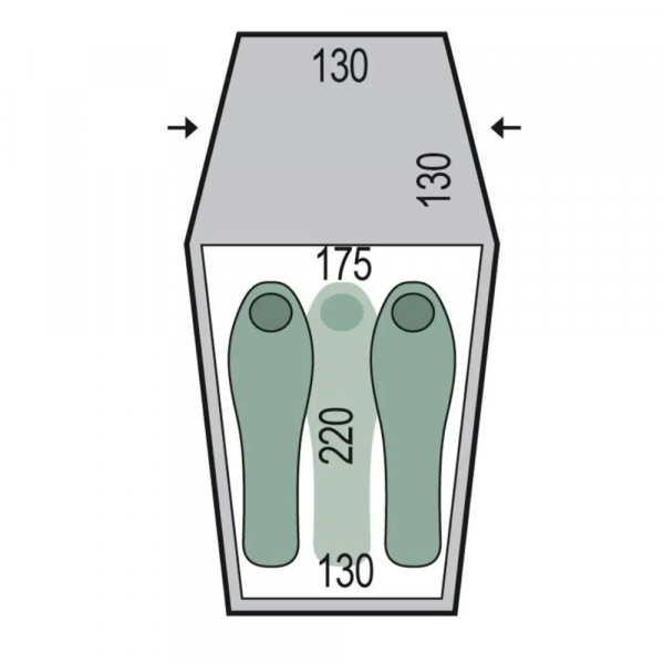 Намет 2-3-місний Pinguin Summit 3 Dural - фото