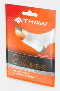 Хімічна грілка для ніг Thaw Disposable Toe Warmers (1 пара) - фото