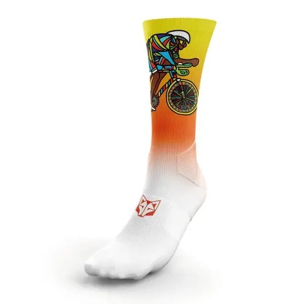 Шкарпетки OTSO funny socks Time to tri Man Bike - фото-1