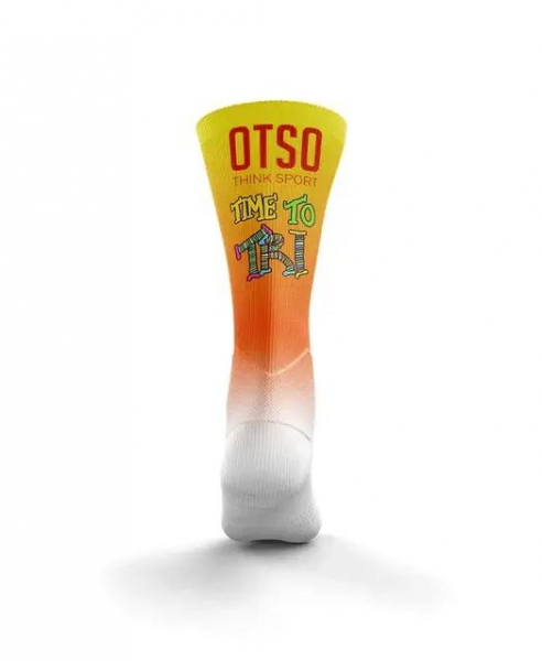 Шкарпетки OTSO funny socks Time to tri Man Run - фото
