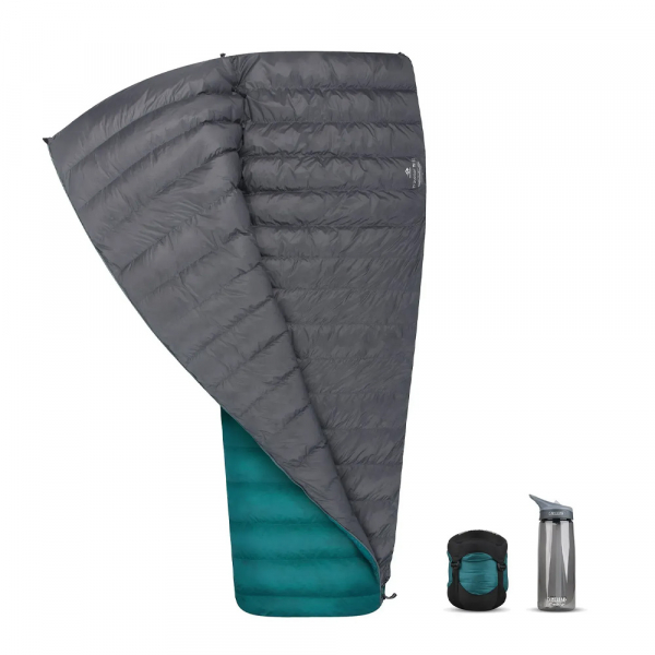 Спальник Traveller TRII Left Zip, Teal, Long - фото