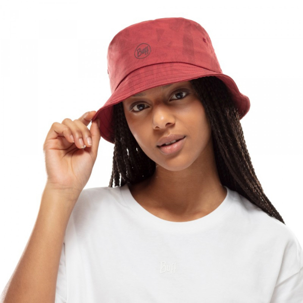 TREK BUCKET HAT açai brick L/X - фото