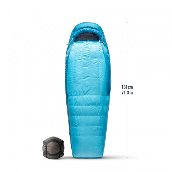 Спальник Trek Women's -9C/15F, Blue Atoll, Regular - фото