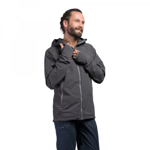 Трекінгова чоловіча куртка Soft Shell Tatonka Cesi M's Hooded Jacket - фото