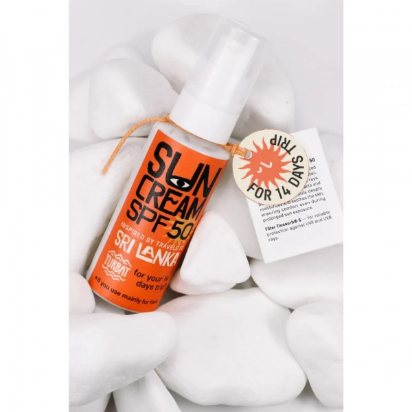 Сонцезахисний крем Turbat Sri Lanka SPF 50 - фото