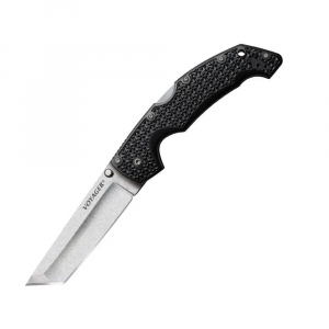 Ніж складний Cold Steel Voyager Large Tanto Point Plain Edge 10A - фото