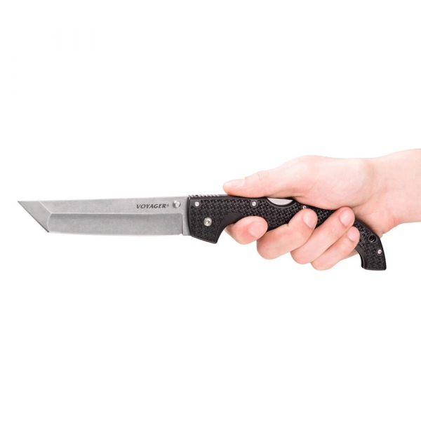 Ніж складаний Cold Steel Voyager XL Tanto Plain - фото