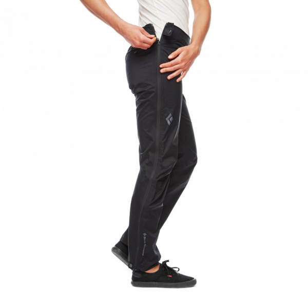 Штани жіночі Black Diamond W Stormline Stretch FL ZP Rain Pants - фото