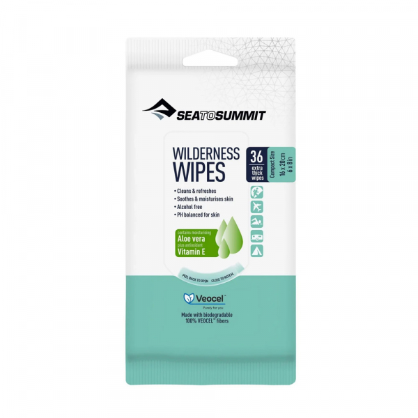 Серветки вологі Wilderness Wipes Compact 36 pack - фото-1