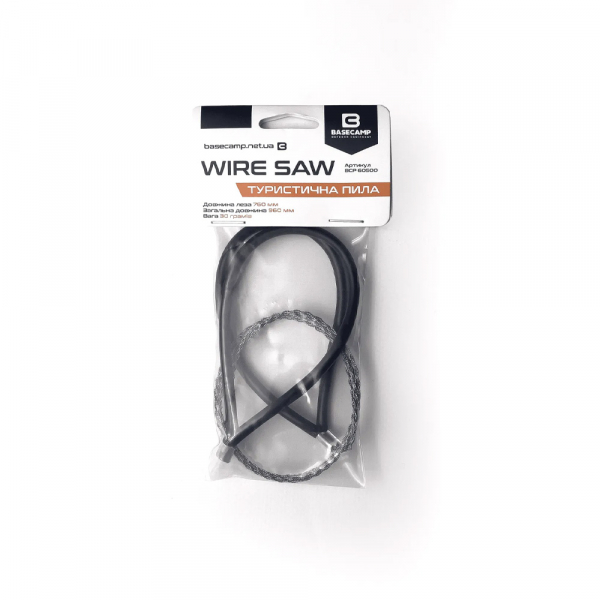 Пилка туристична струнна Base Camp Wire Saw - фото