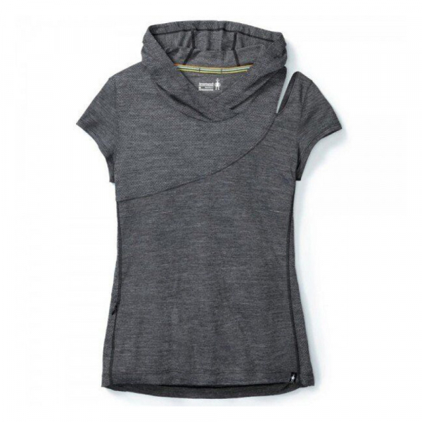 Футболка-худі жіноча Wm's Everyday Exploration Hooded Tee Charcoal - фото-1