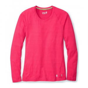 Кофта з довг. рукавом Wm's Merino 150 Baselayer Pattern Long Sleeve Potion Pink - фото