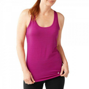 Майка жіноча Wm's Merino 150 Baselayer Pattern Tank Berry - фото