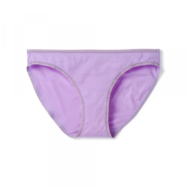 Труси жіночі Wm's Merino 150 Pattern Bikini Cascade Purple - фото-1