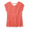 Футболка жіноча Wm's Merino 150 Pattern Tee Bright Coral - фото-1