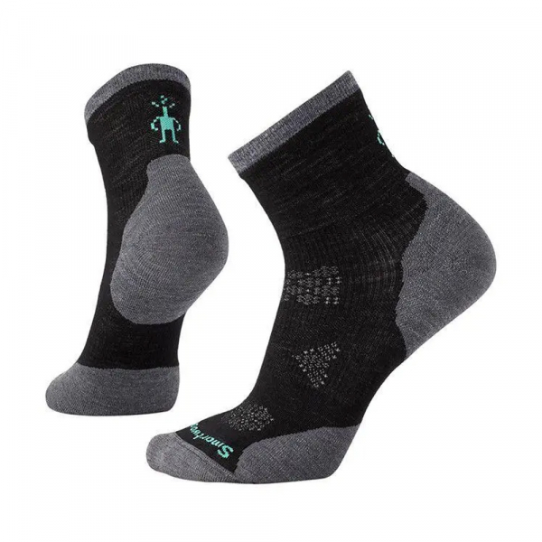 Шкарпетки жіночі Wm's Performance Run Cold Weather Mid Crew Black - фото-1