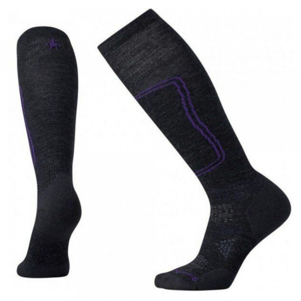 Шкарпетки жіночі Wm's PhD Ski Light Black - фото-1