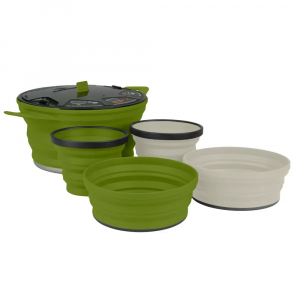 Набір посуду X-Set 31 (Olive Pot, Olive Bowl & Mug, Sand Bowl & Mug) - фото